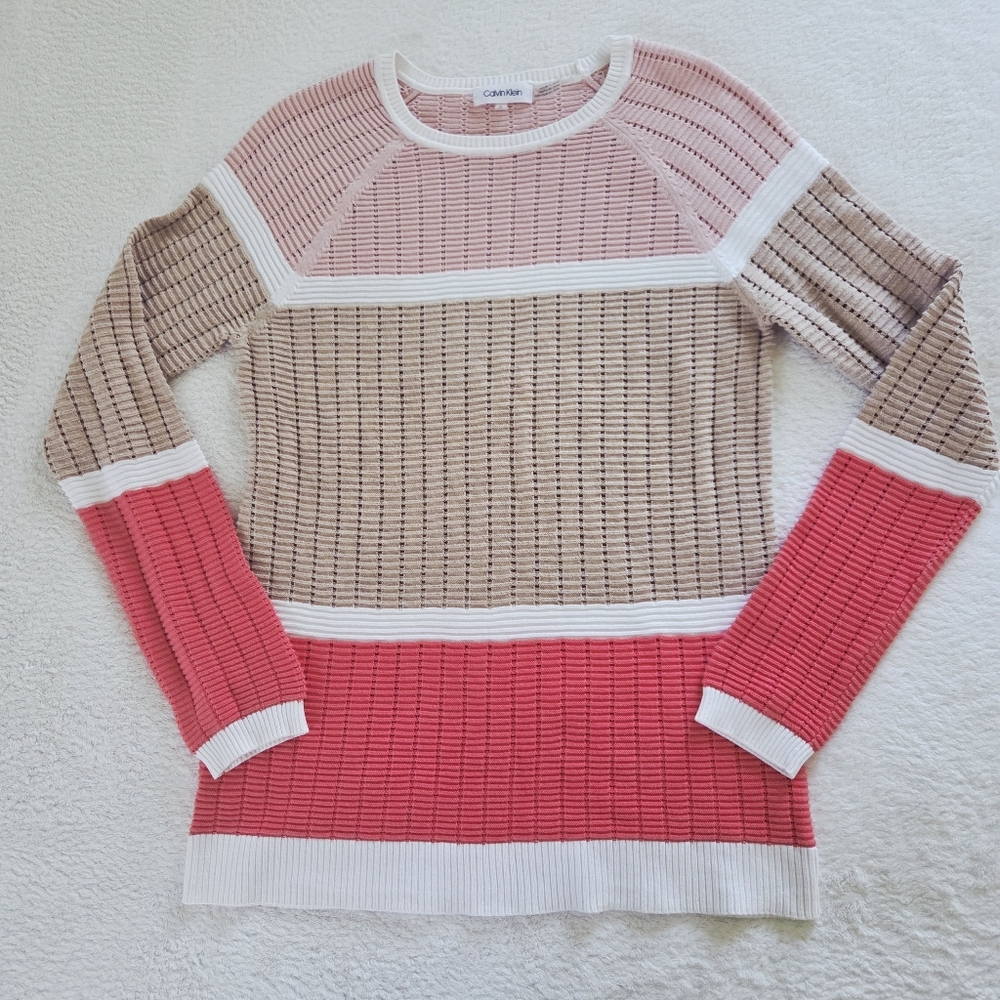 New!!! Calvin Klein ✨️ Multicolor Women's Sweater Size S